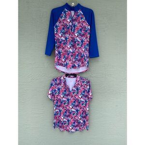 2 Piece Jofit Mina Tennis Top Ams Long Sleeve Artois Sz M